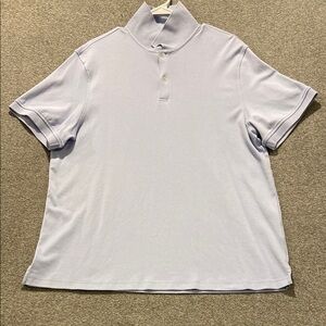Club Room Men's Light Blue Polo Shirt